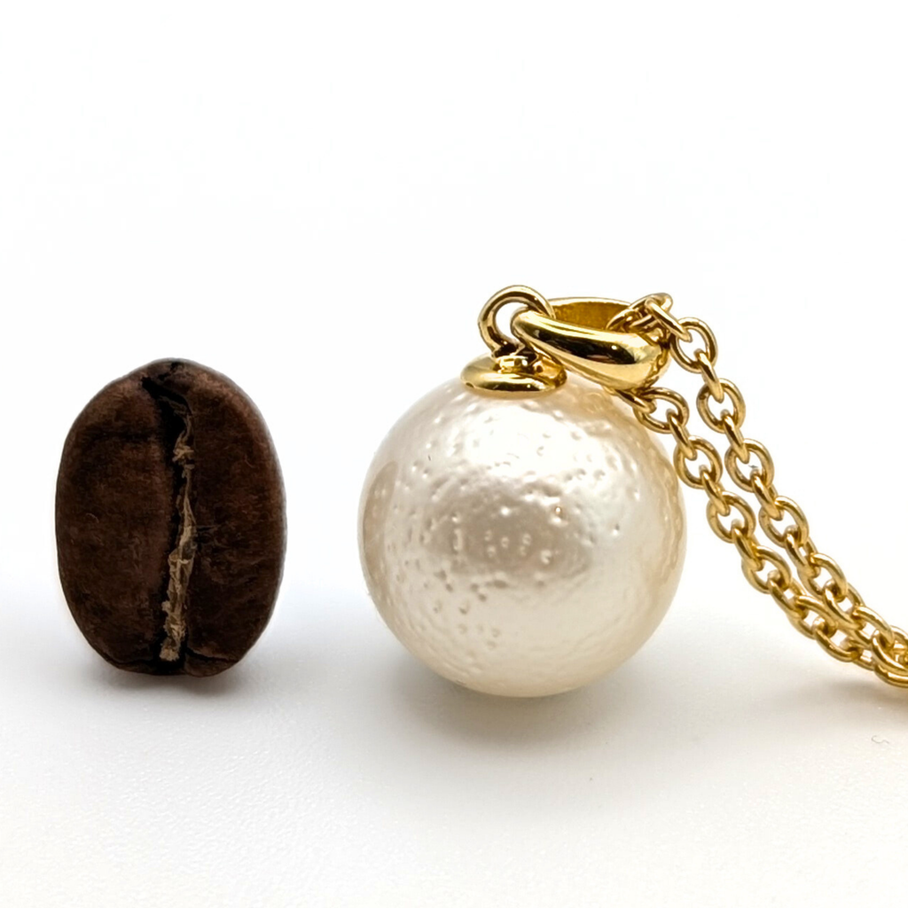 STARDUST 12mm White South Sea Pearl Pendant Necklace - view 6