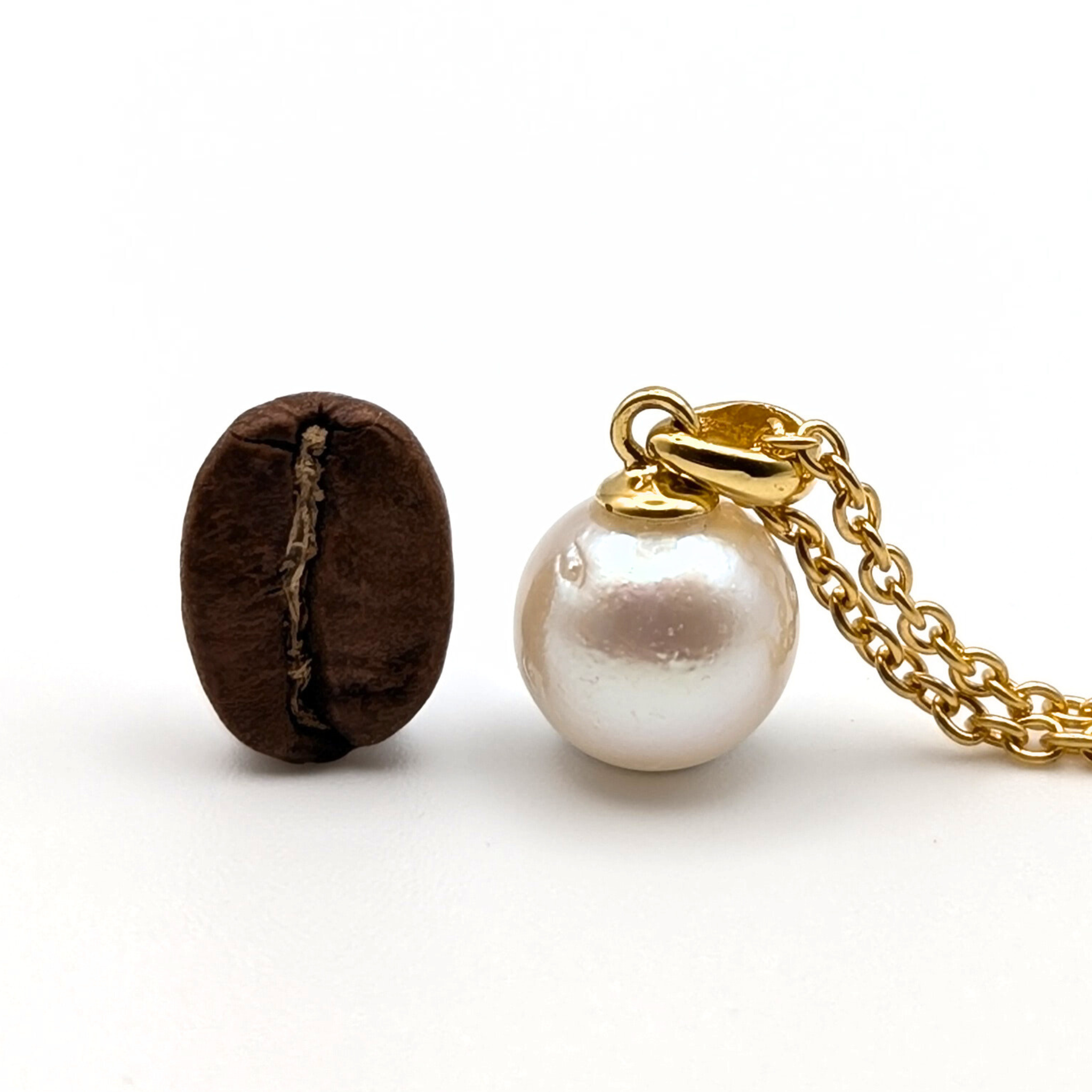 FLUSH 9mm White South Sea Pearl Pendant Necklace - view 6