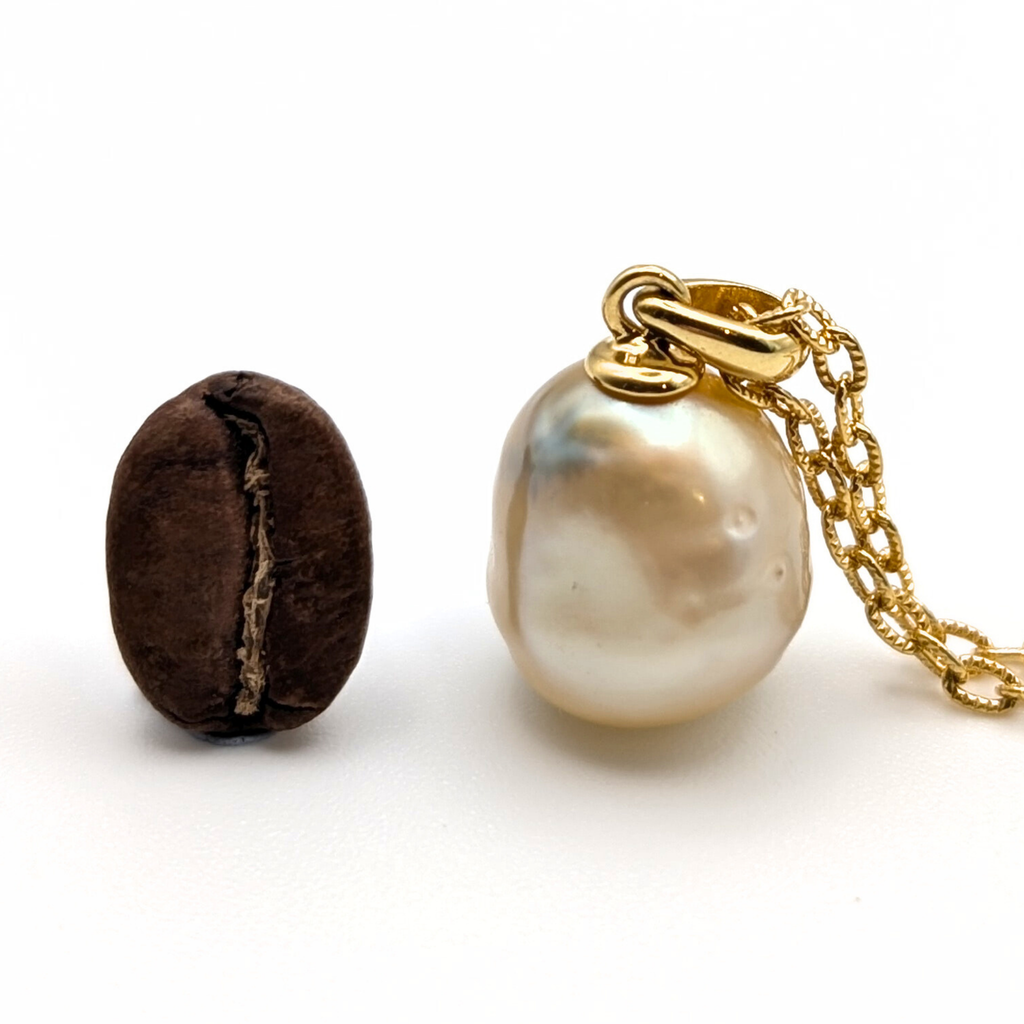 ORLA 11mm Golden South Sea Pearl Pendant Necklace - view 8