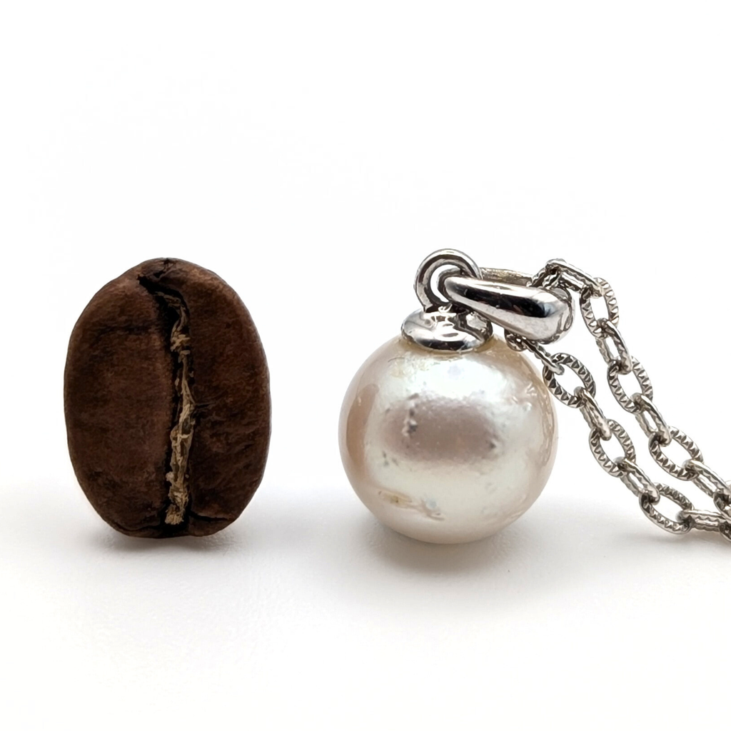 ORB 9mm Silver South Sea Pearl Pendant Necklace - view 8