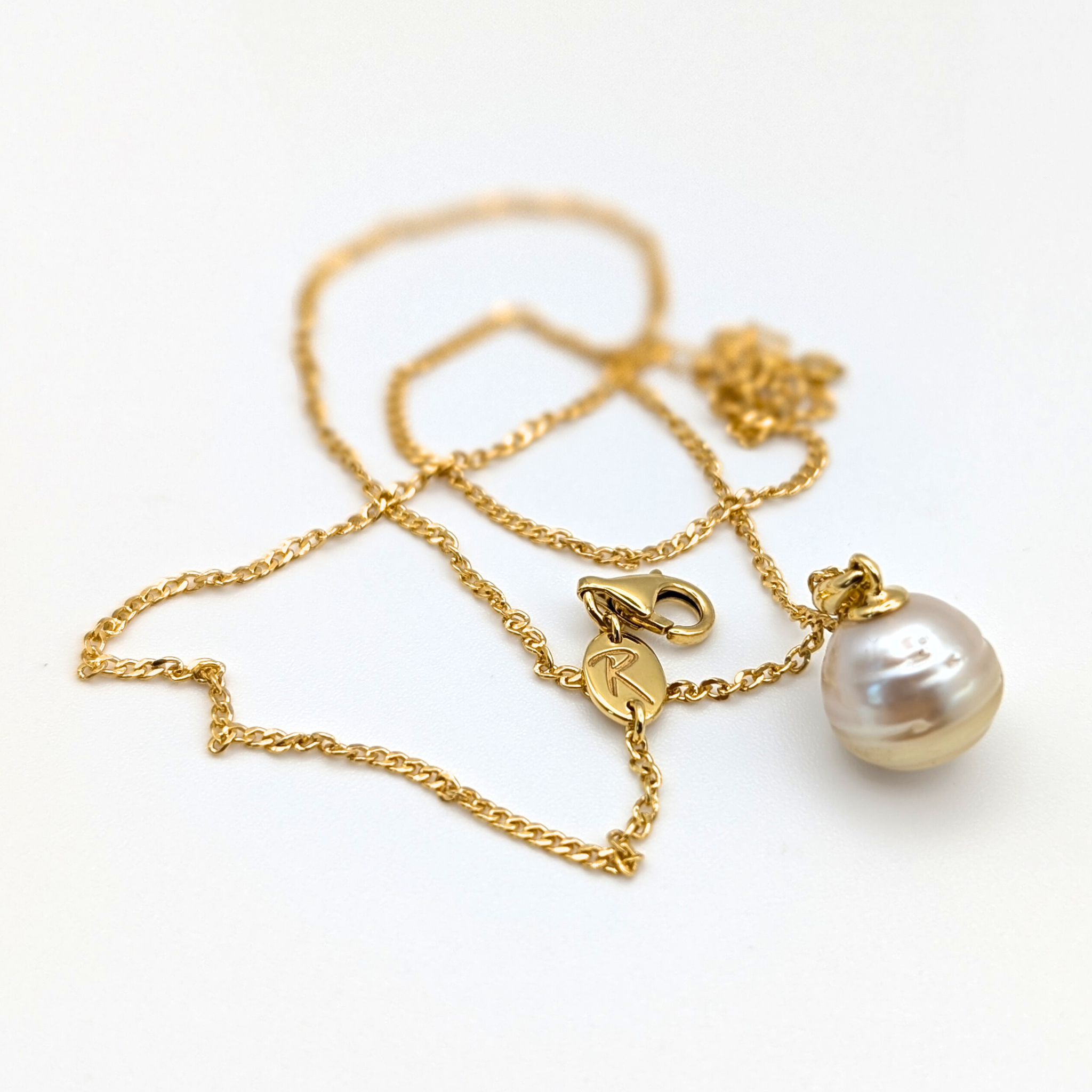 ÉLAN Light Gold? South Sea Pearl Pendant Necklace