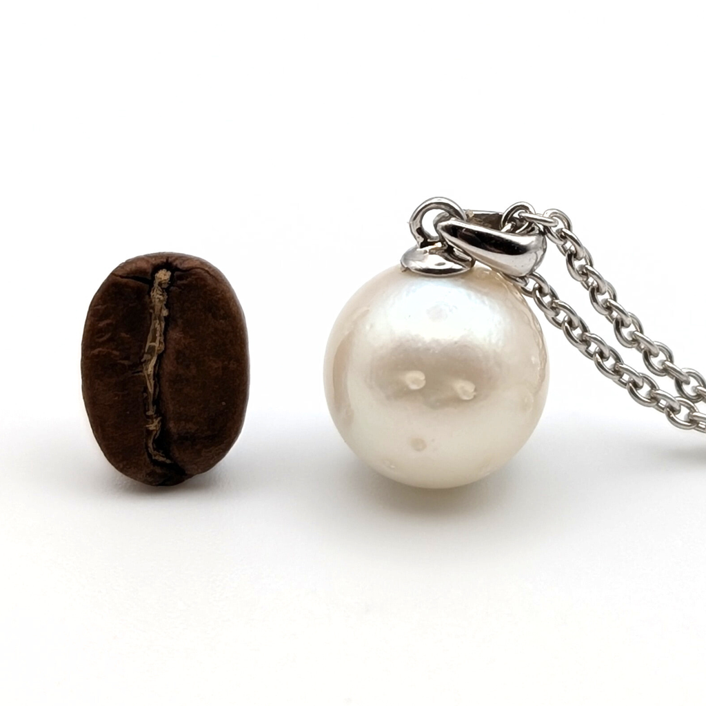 NEVE 11mm White South Sea Pearl Pendant Necklace - view 8