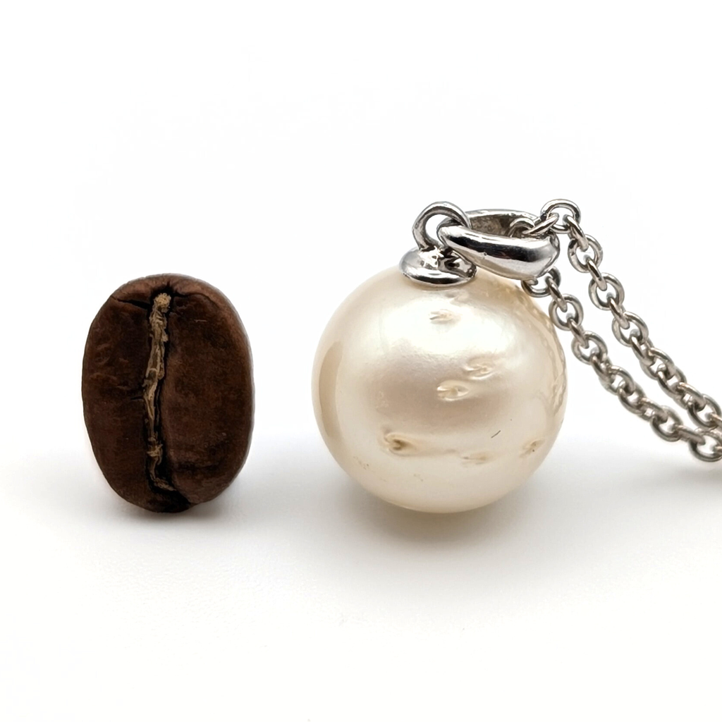 HEMISPHERE 12mm White South Sea Pearl Pendant Necklace - view 8